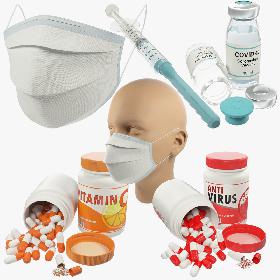 3D model Medical Collection V8
